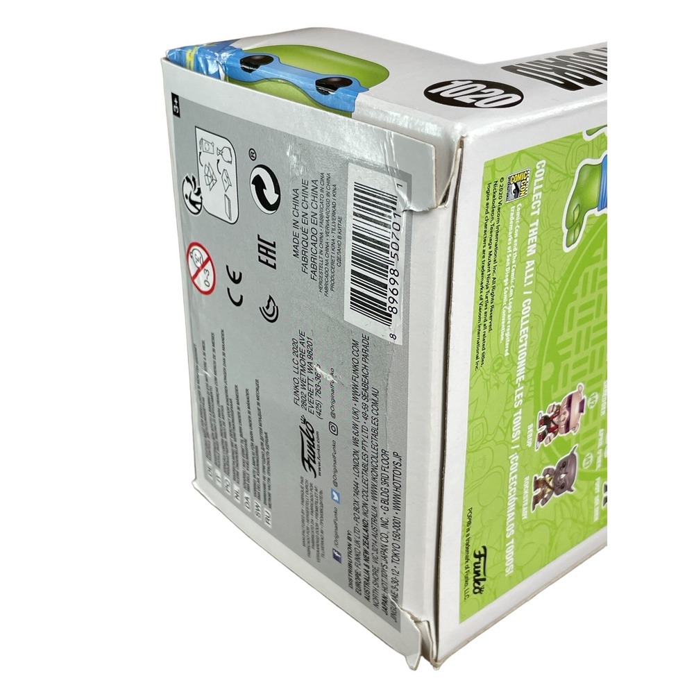Funko Pop SDCC 2020 Comic Con TMNT Leonardo With‎ Surfboard - DAMAGED BOX - Picture 7 of 9